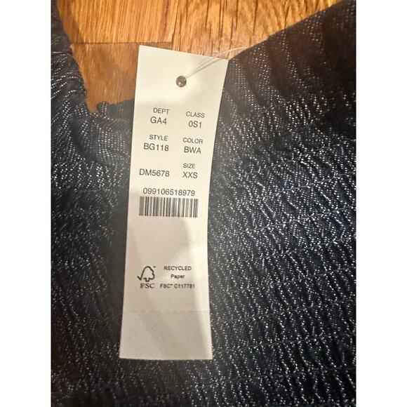 JCREW Smocked puff-sleeve dress in chambray - Picture 5 of 5